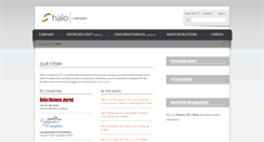 Desktop Screenshot of haloco.com
